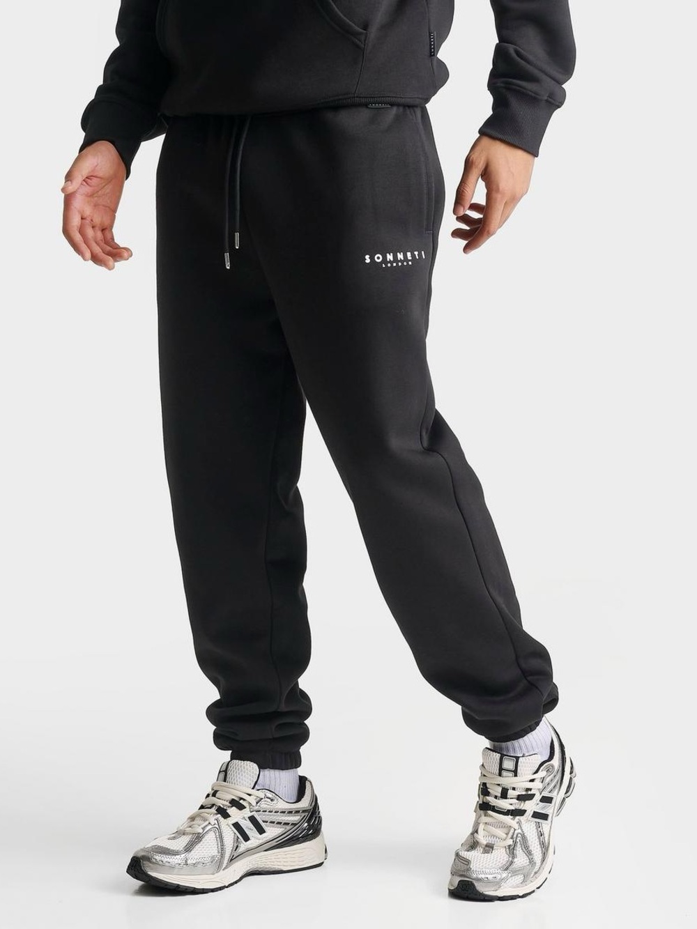 Sonneti London Fleece Jogger Sweatpants Black Men’s Medium